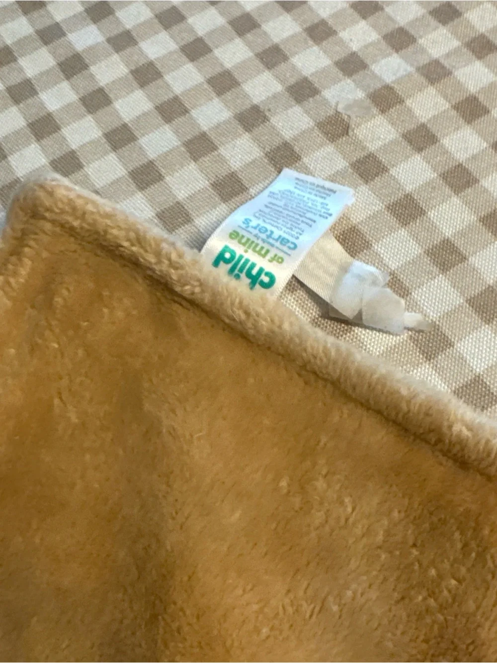 Carter's Tan Koala Lovey Security Blanket